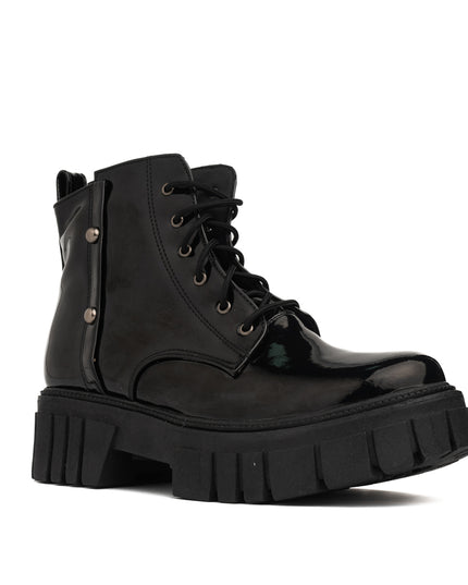 Botas Mujer Pirayu - Negro Charol