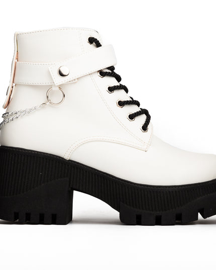 Botas Mujer Potaxie - Blanco