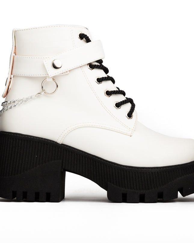 Botas Mujer Potaxie - Blanco