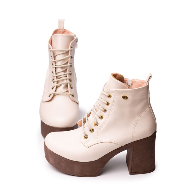 Botas Mujer Razgrad - Hueso