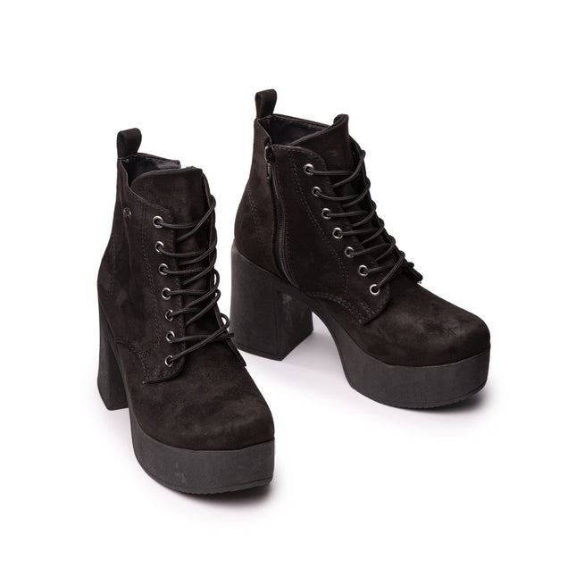 Botas Mujer Razgrad - Negro Gamuza