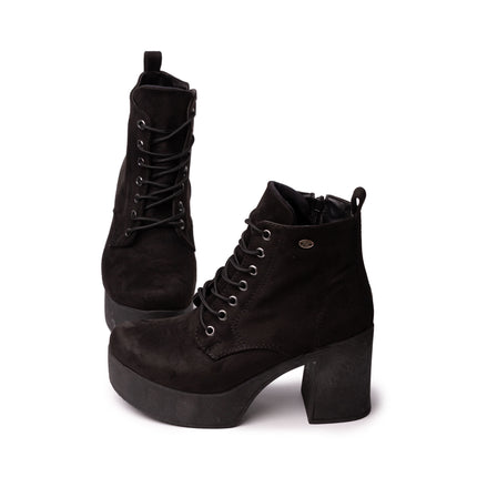 Botas Mujer Razgrad - Negro Gamuza