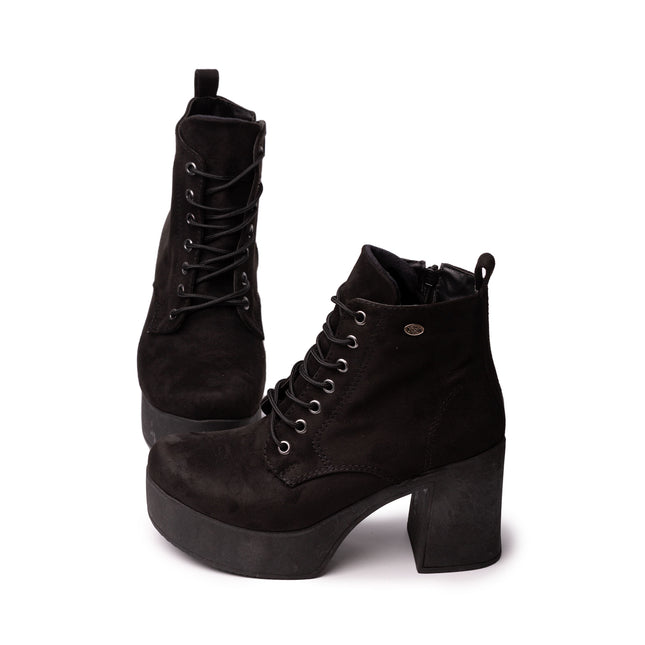 Botas Mujer Razgrad - Negro Gamuza