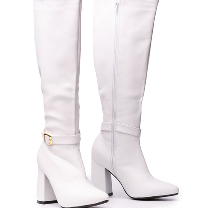 Botas Mujer Samalut - Blanco