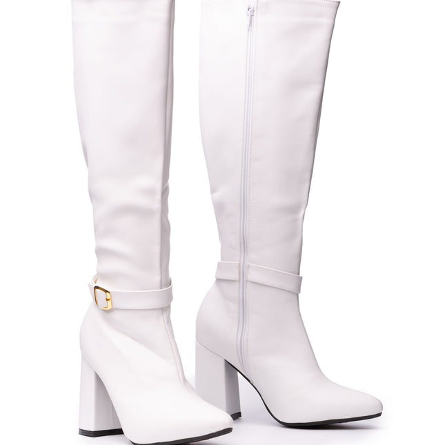 Botas Mujer Samalut - Blanco