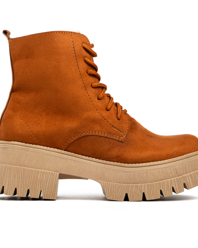 Botas San Lorenzo  - Camel Gamuza