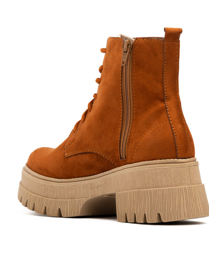 Botas San Lorenzo  - Camel Gamuza