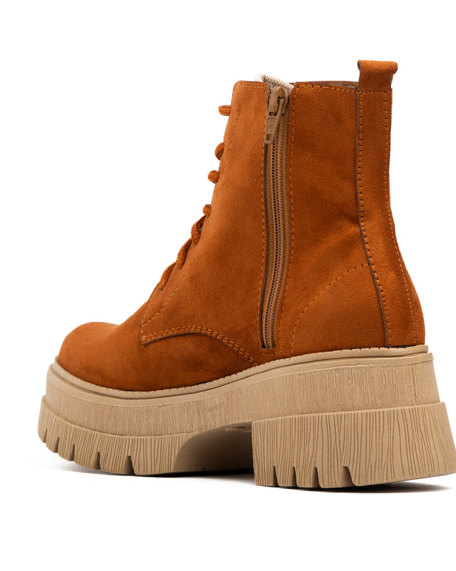 Botas San Lorenzo  - Camel Gamuza