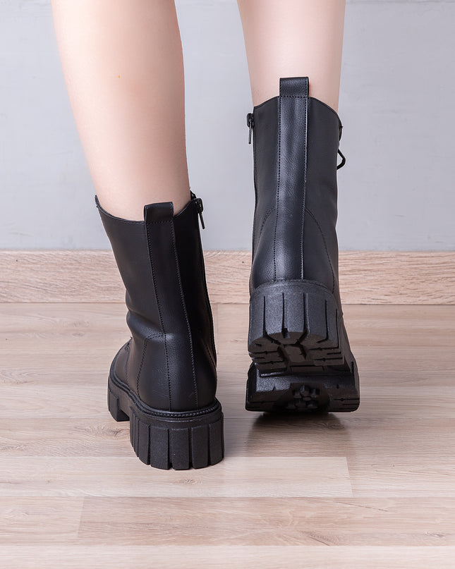 Botas San Lorenzo - Negro Cuero