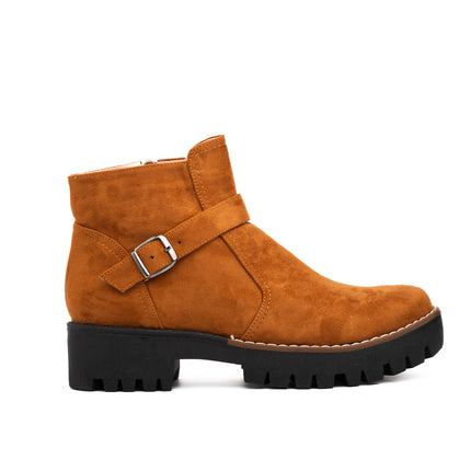 Botas Mujer Side - Camel