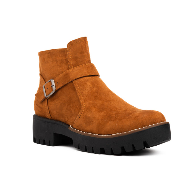 Botas Mujer Side - Camel