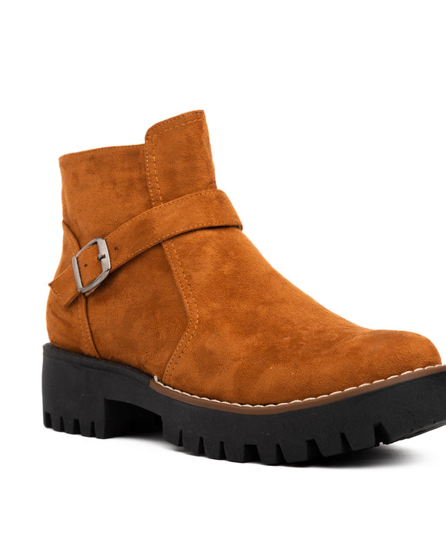 Botas Side - Camel