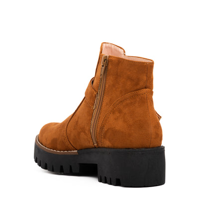 Botas Mujer Side - Camel