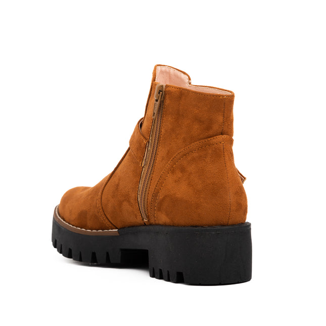 Botas Mujer Side - Camel