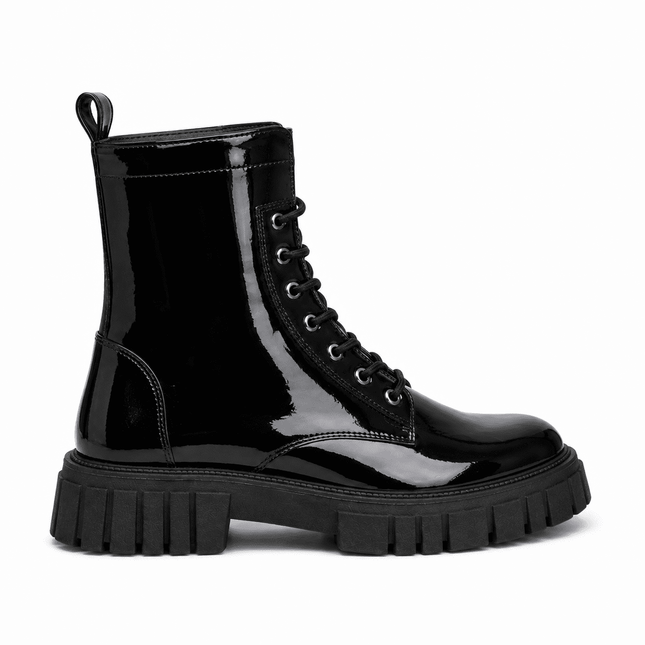 Botas  Mujer Tavai - Negro Charol