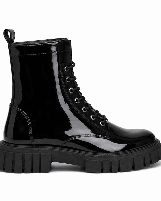 Botas  Mujer Tavai - Negro Charol