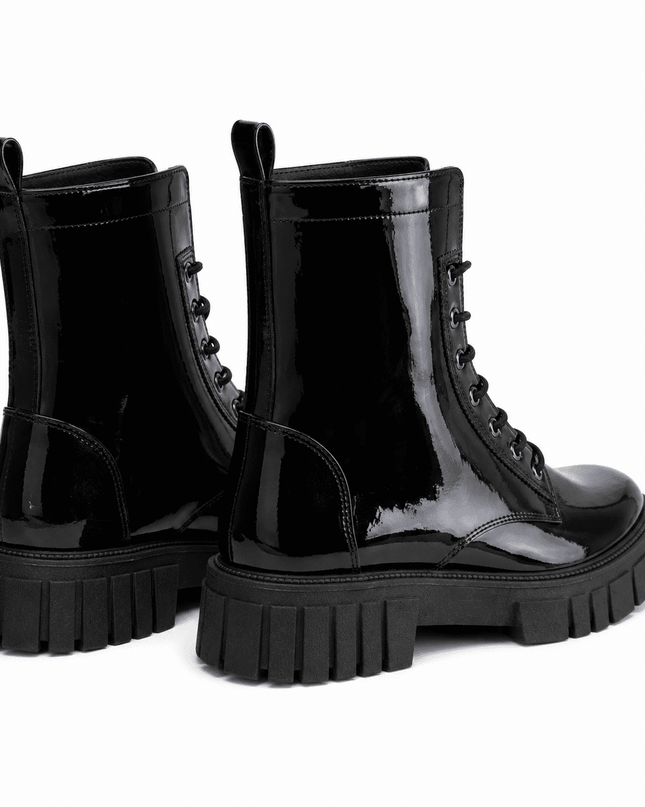 Botas  Mujer Tavai - Negro Charol