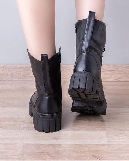 Botas Tavai  - Negro Cuero
