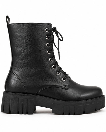 Botas Mujer Tavai - Negro Labrado