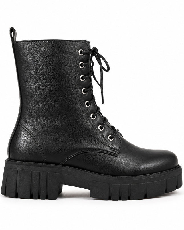 Botas Mujer Tavai - Negro Labrado