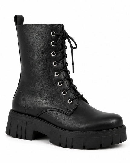 Botas Mujer Tavai - Negro Labrado