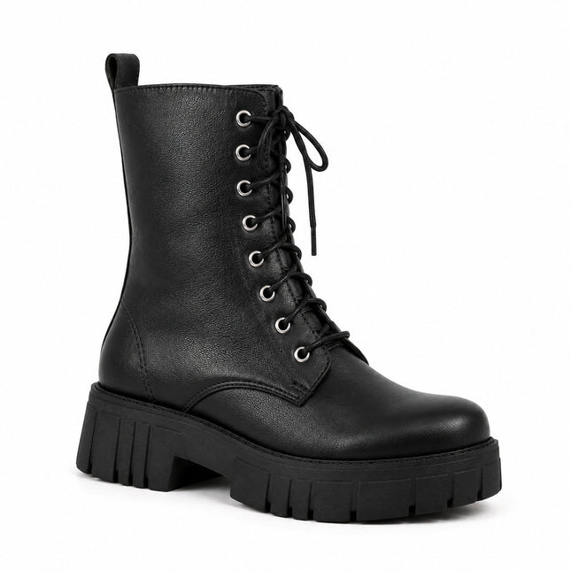 Botas Mujer Tavai - Negro Labrado