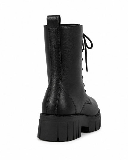 Botas Mujer Tavai - Negro Labrado