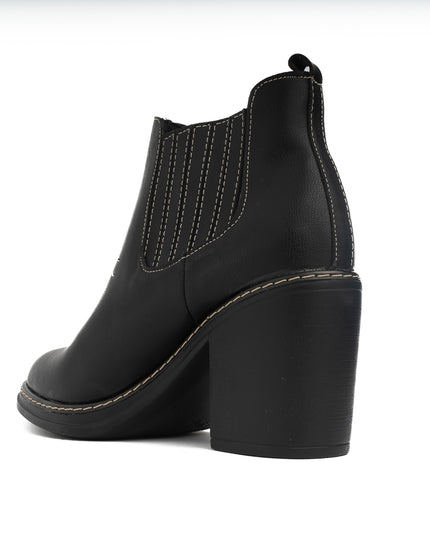 Botas Texana  - Negro Cuero
