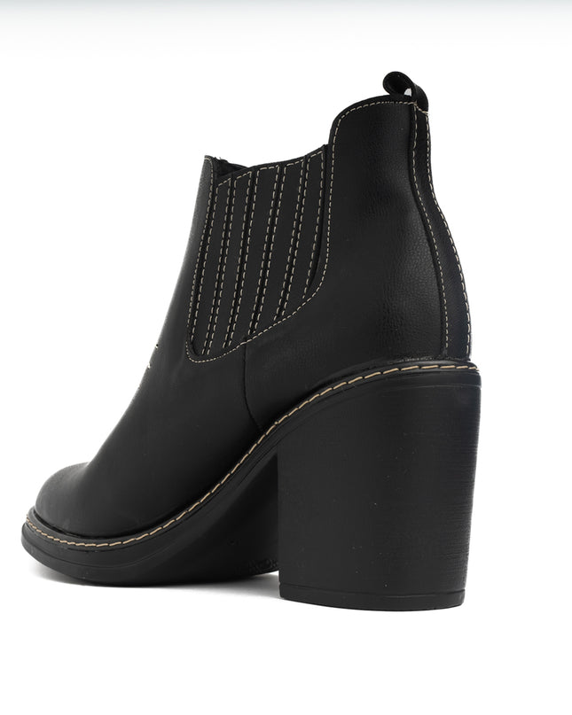 Botas Texana  - Negro Cuero