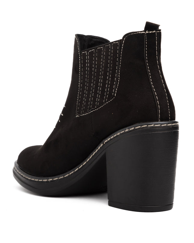 Botas Texana - Negro Gamuza