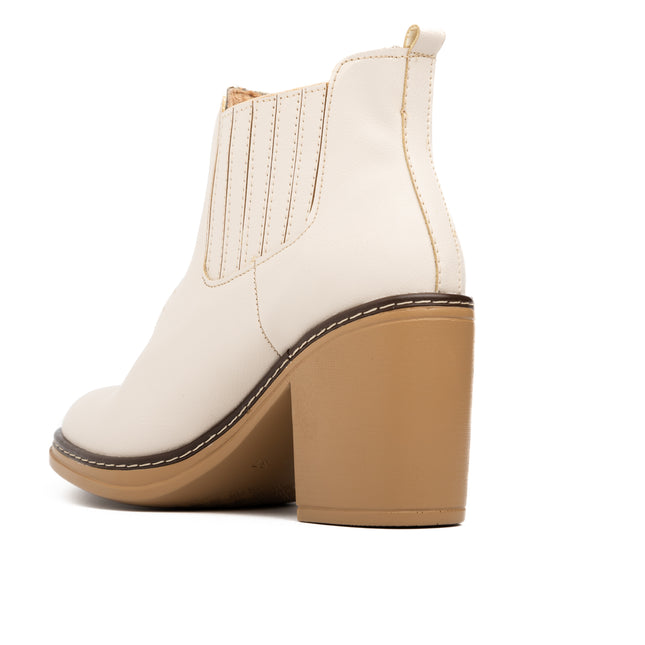 Botas Mujer Texana  - Nude