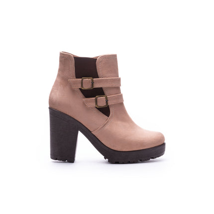 Botines Mujer Tours - Topo