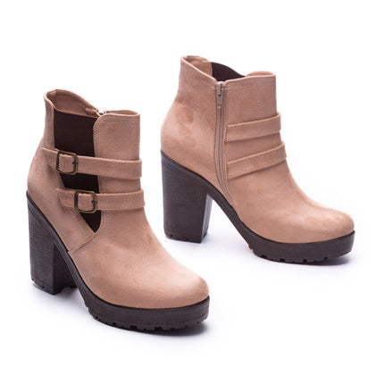 Botines Mujer Tours - Topo