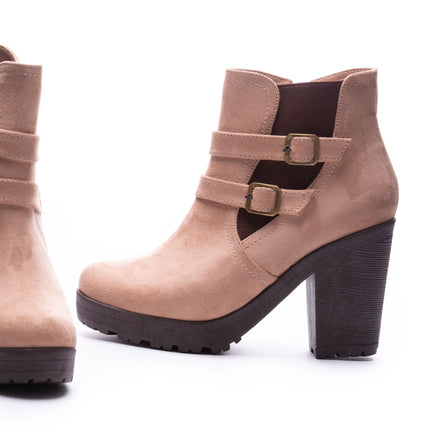 Botines Mujer Tours - Topo