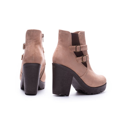 Botines Mujer Tours - Topo