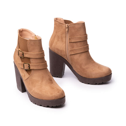 Botines Mujer Tours - Topo Oscuro