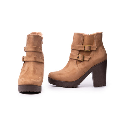 Botines Mujer Tours - Topo Oscuro