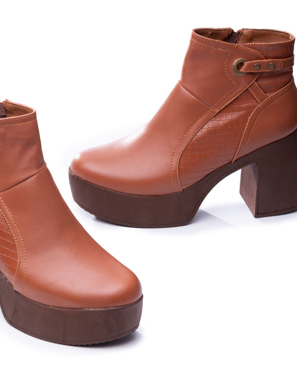Botas Troyan - Camel
