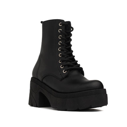 Botas Mujer Villeta  - Negro Cuero