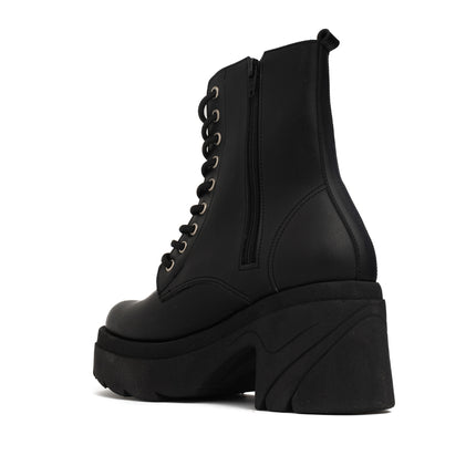 Botas Mujer Villeta  - Negro Cuero
