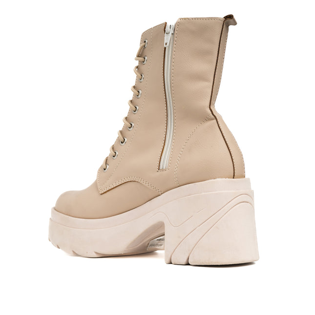Botas Mujer Villeta - Nude Cuero