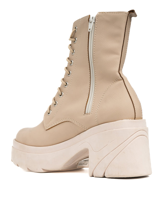 Botas Mujer Villeta - Nude Cuero