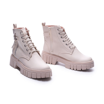 Botas Mujer Ypane - Nude
