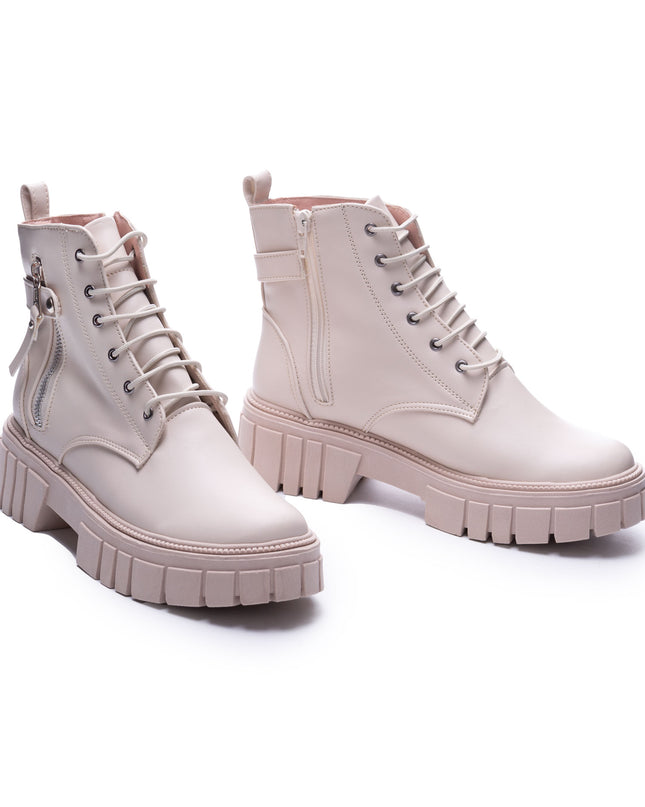 Botas Mujer Ypane - Nude