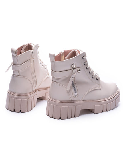 Botas Mujer Ypane - Nude
