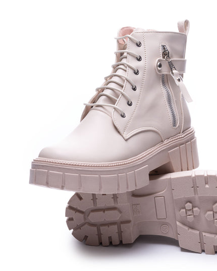 Botas Mujer Ypane - Nude