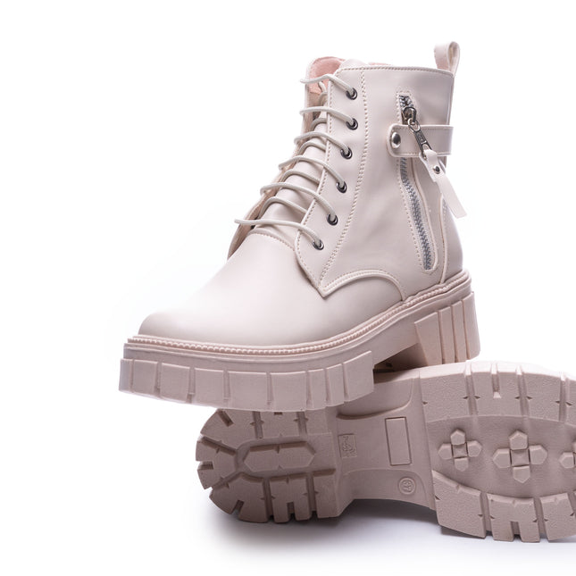Botas Mujer Ypane - Nude