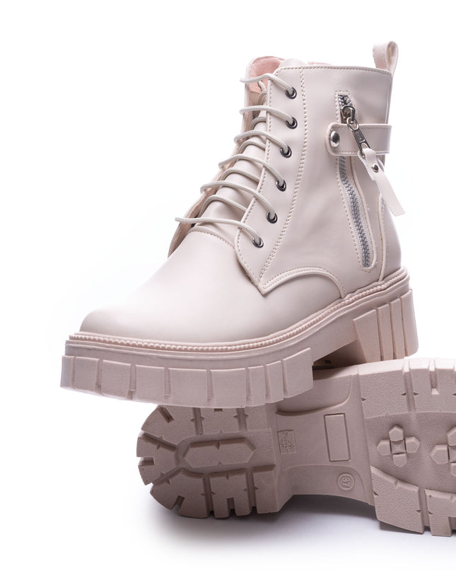 Botas Mujer Ypane - Nude