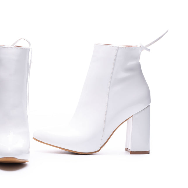 Botas Mujer Bubali - Blanco Charol
