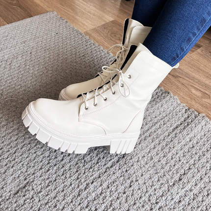 Botas Mujer Tavai - Blanco